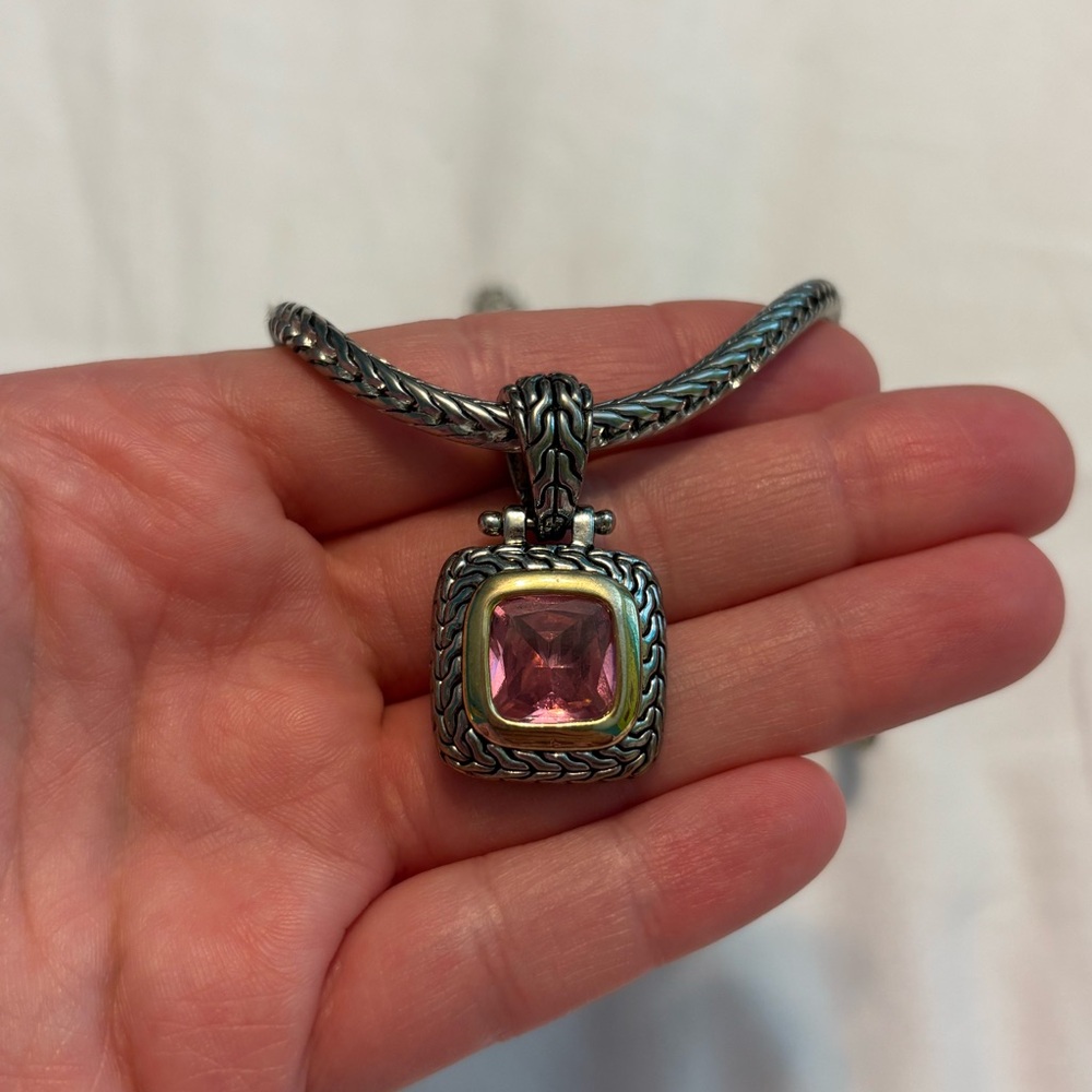 Pink Stone Necklace